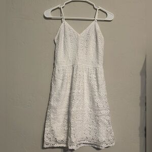 Abercrombie & Fitch White Lace Dress (S)